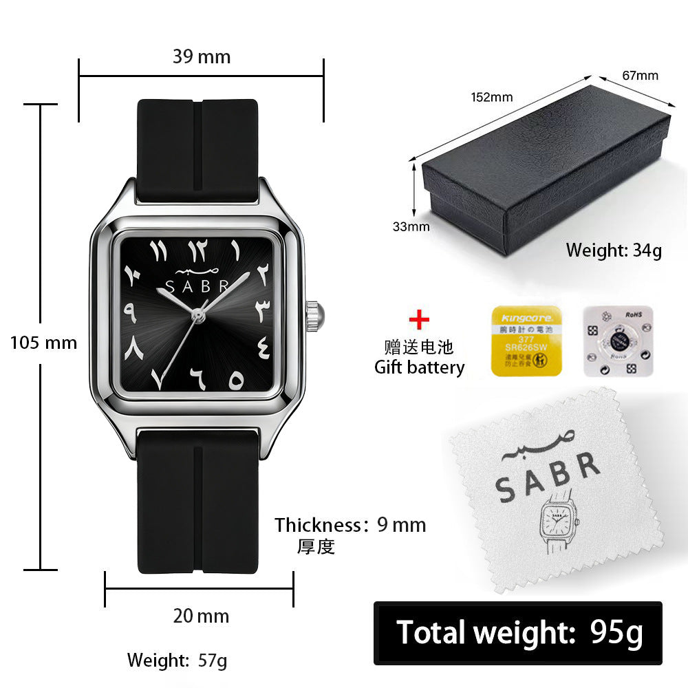 Stylish Waterproof Wristwatch with Calendar