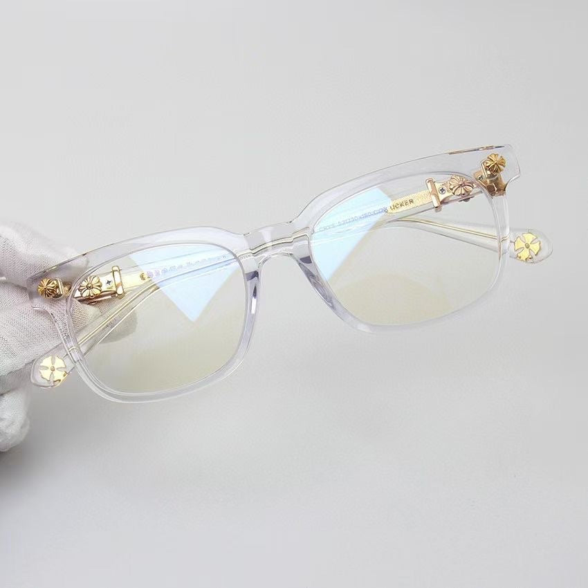 Chrome Hearts classic large frame simple glasses frame