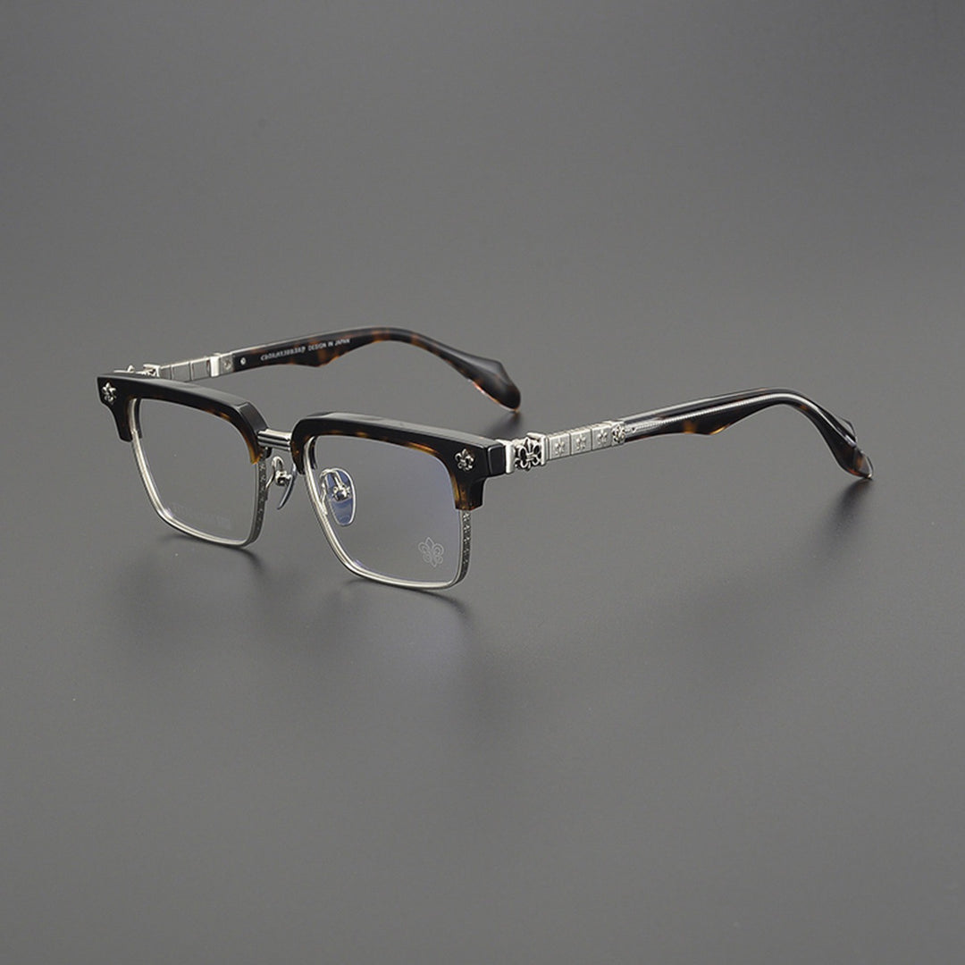 Chrome Hearts Business Browline Eyeglass Frames