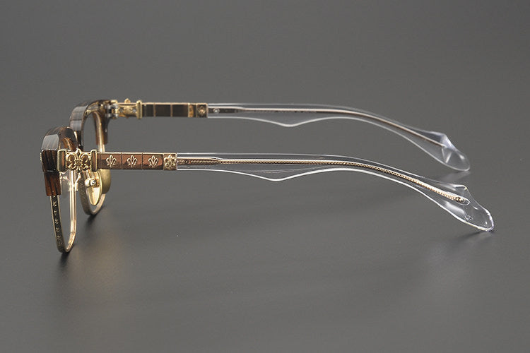 Chrome Hearts Hand-Carved Business Eyeglasses