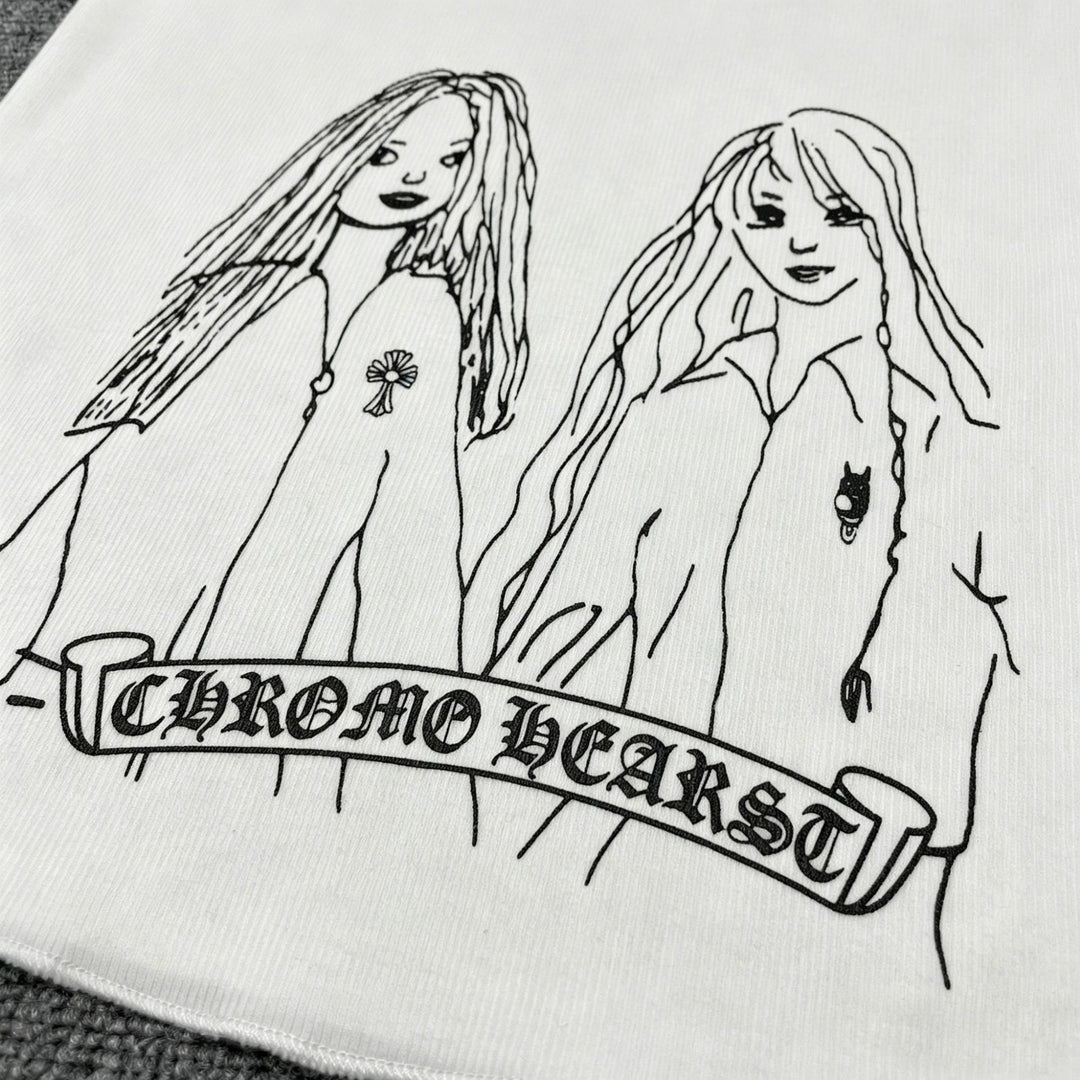 Chrome Hearts Cartoon Character Print Dress