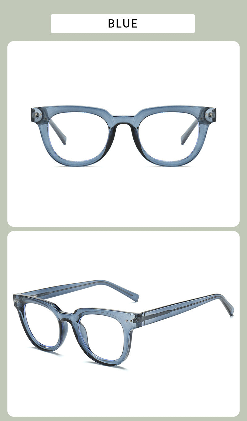 Classic Retro Thick-Frame TR90 Glasses