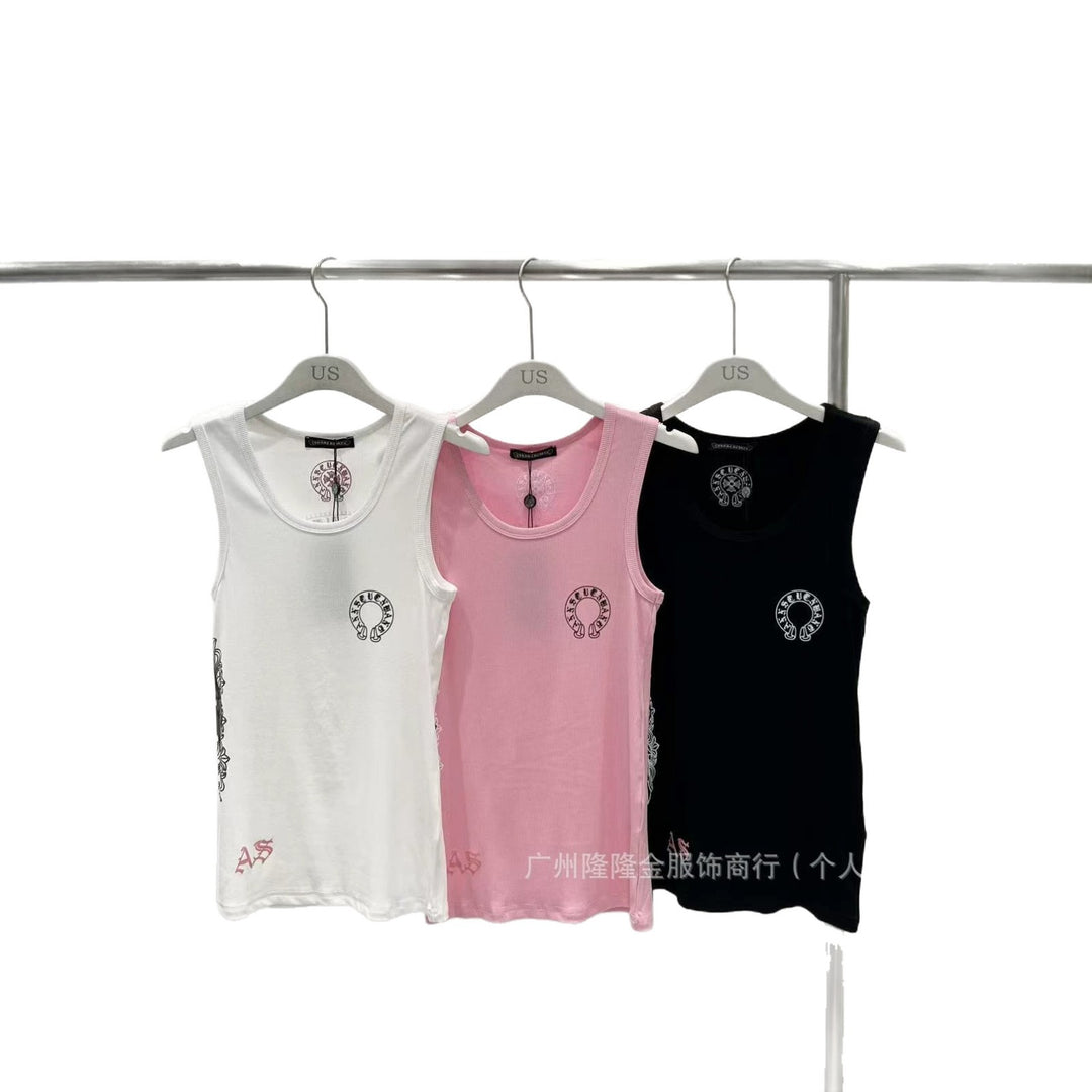 Chrome Hearts Spicy Ribbed Slim Fit Tank Top
