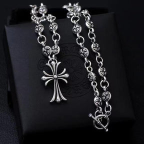 Chrome Hearts Round Carving necklace