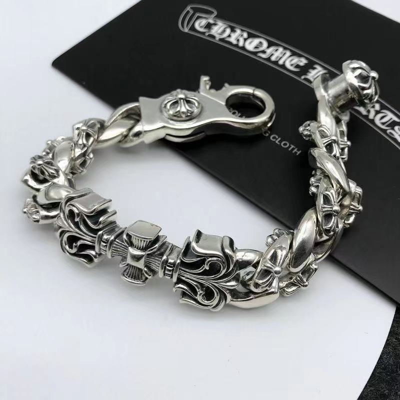 chrome hearts domineering bracelet hip-hop personality men's cross bracelet