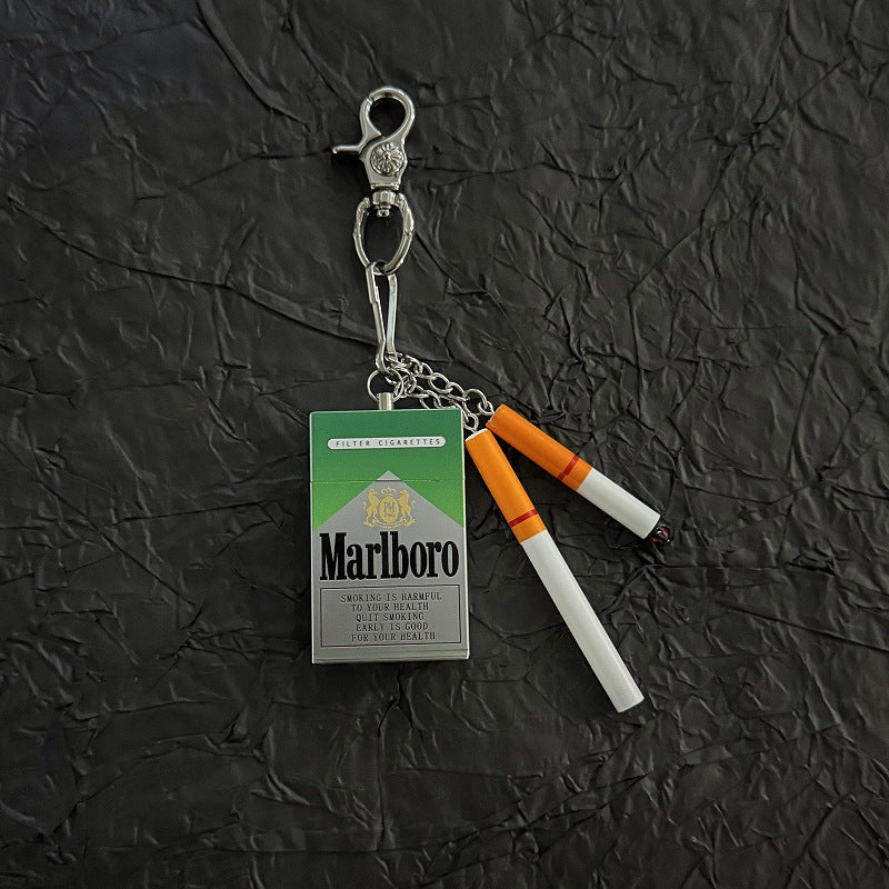 Portable Ashtray Waist Accessory, Cigarette Keychain Bag Charm