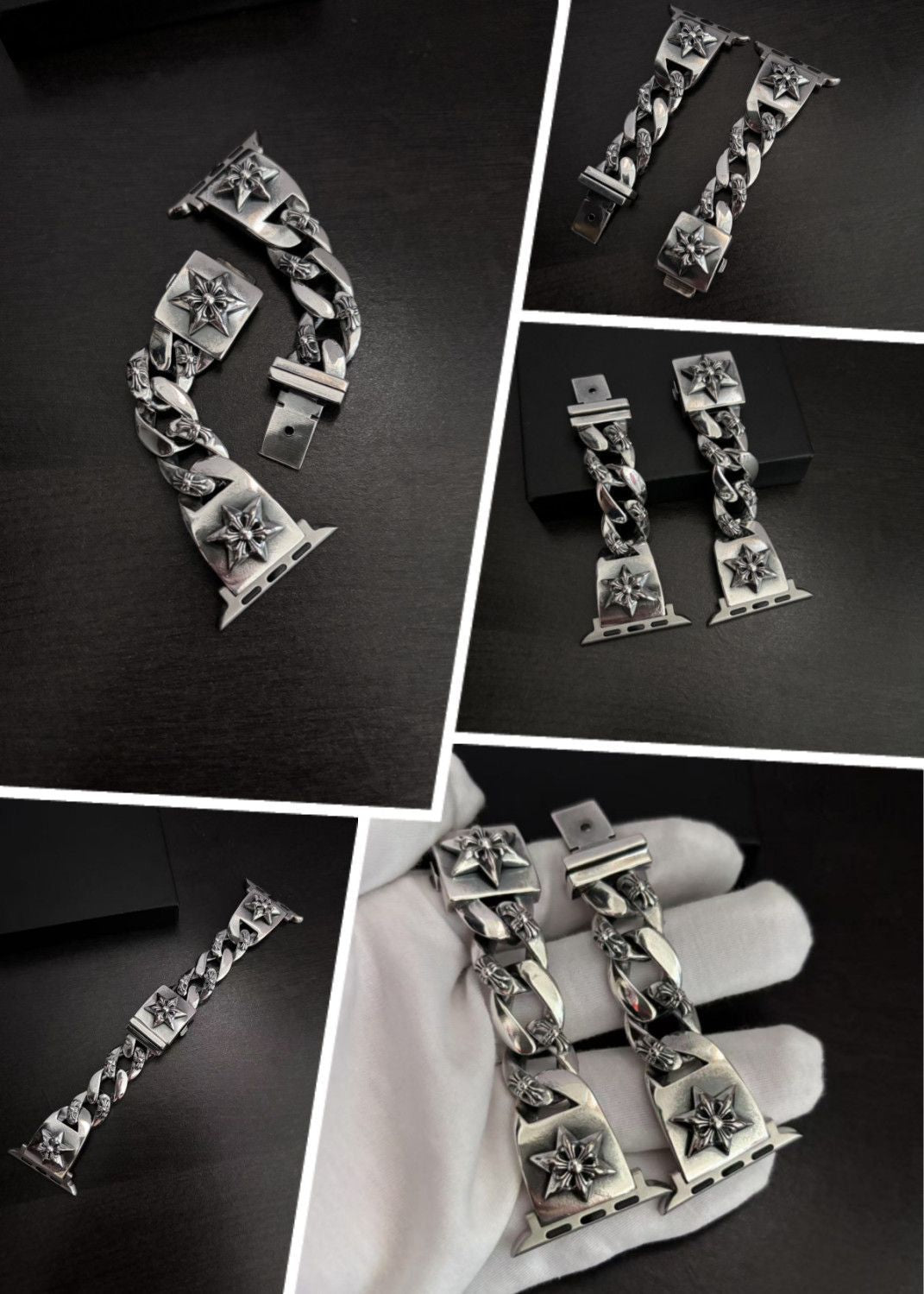 Chrome Hearts versatile Apple Watch strap