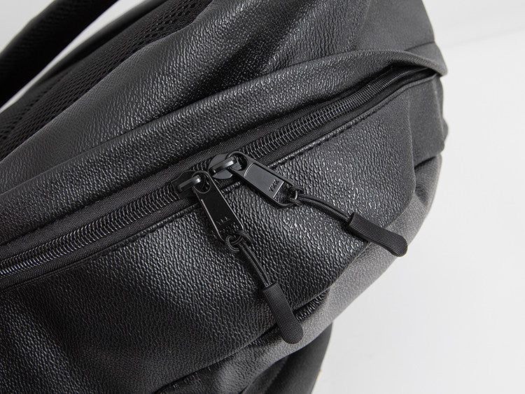 Chrome Hearts Cross PU Leather Student Backpack