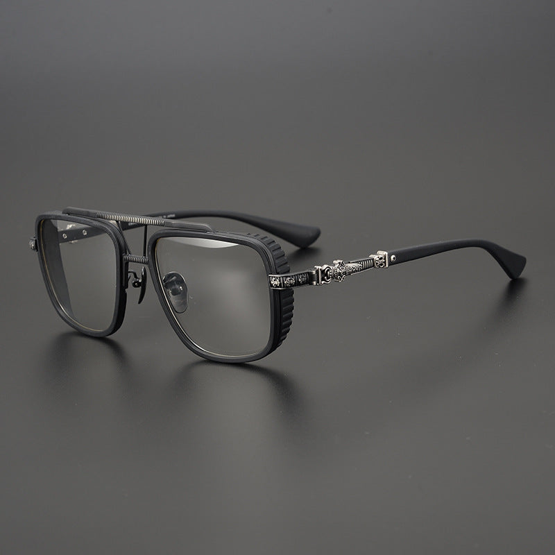 Chrome Hearts Double-Bridge Eyewear with Premium Engraving