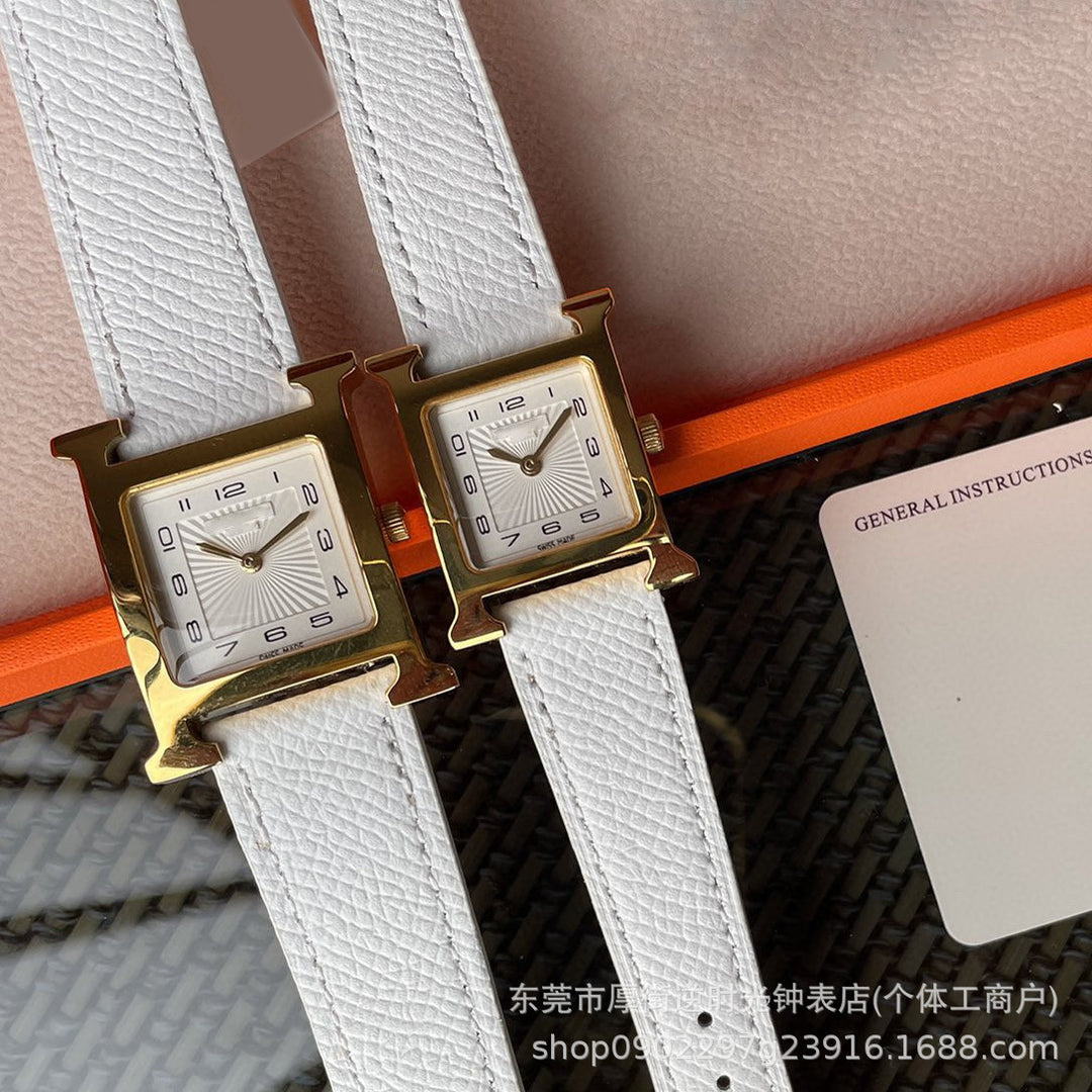H shaped Fashionable and Simple Watch