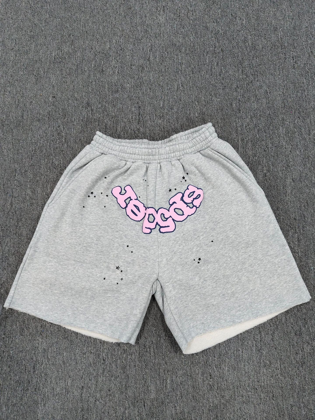 Sp5der retro drawstring basketball shorts