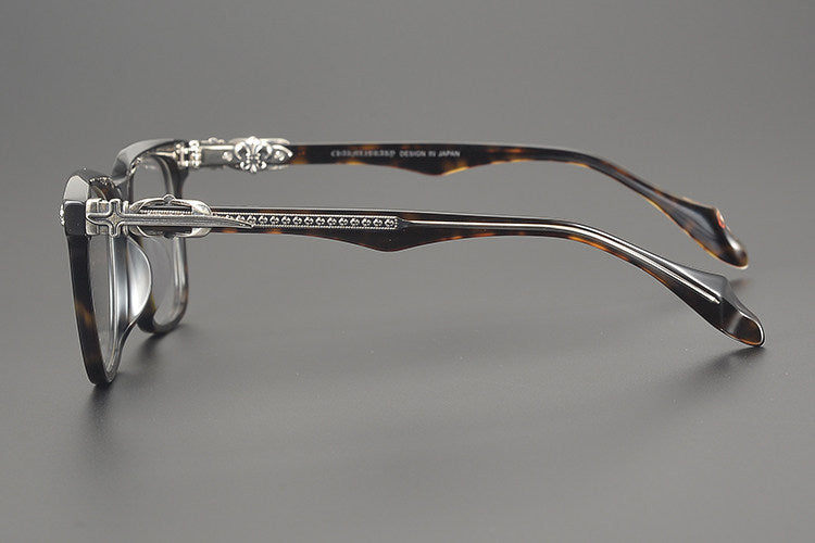 Chrome Hearts Premium Retro Oversized Square Eyeglasses
