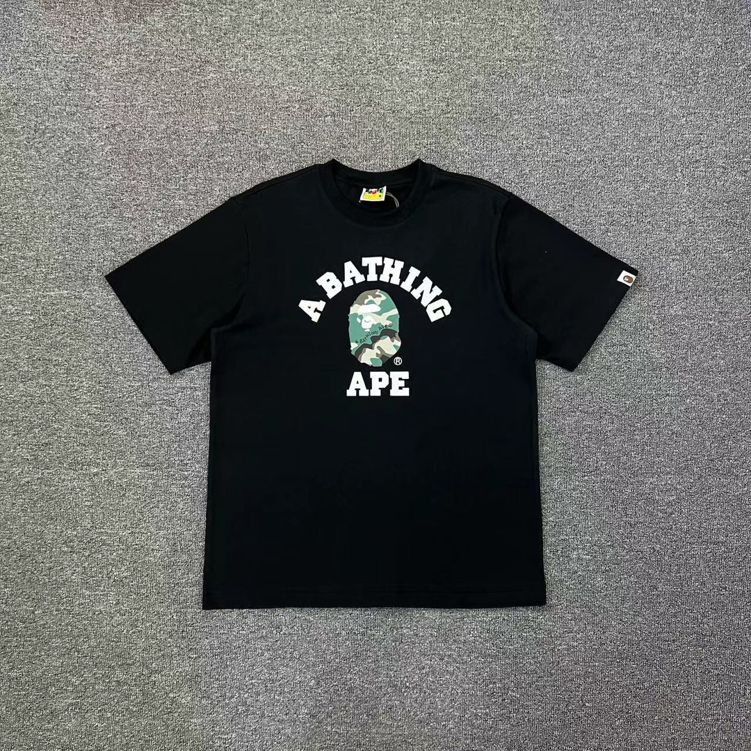BAPE Ape print cartoon short-sleeved T-shirt