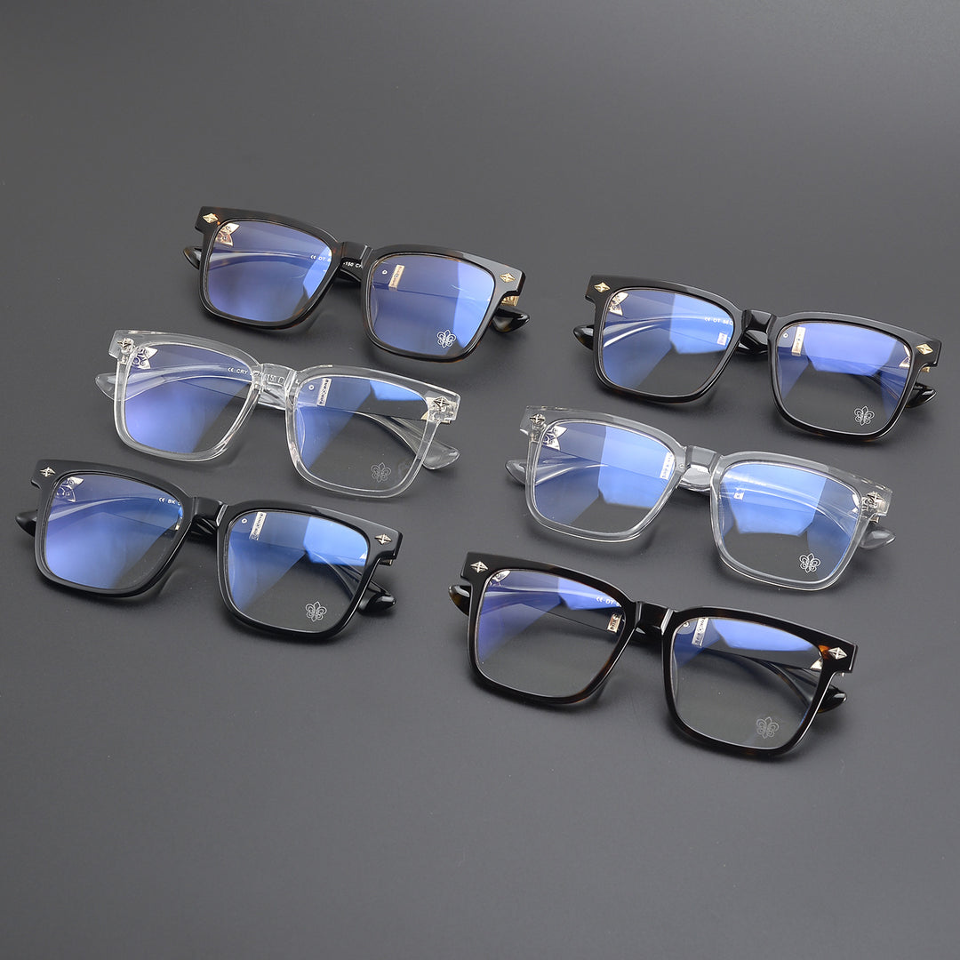 Chrome Hearts Large Square Acetate Eyeglasses