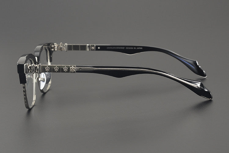 Chrome Hearts Hand-Carved Business Eyeglasses