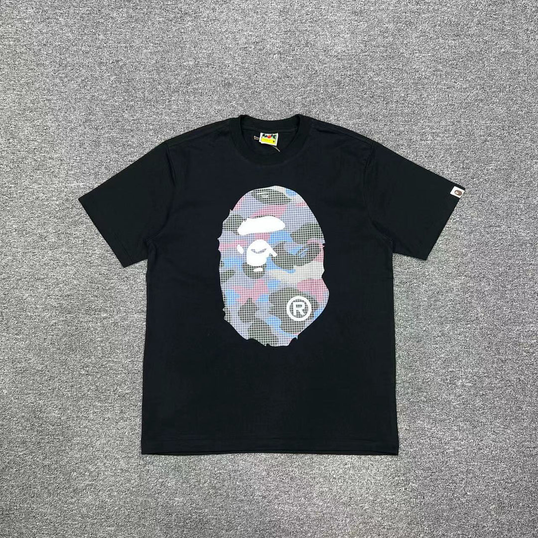 BAPE cartoon Ape print short-sleeved T-shirt
