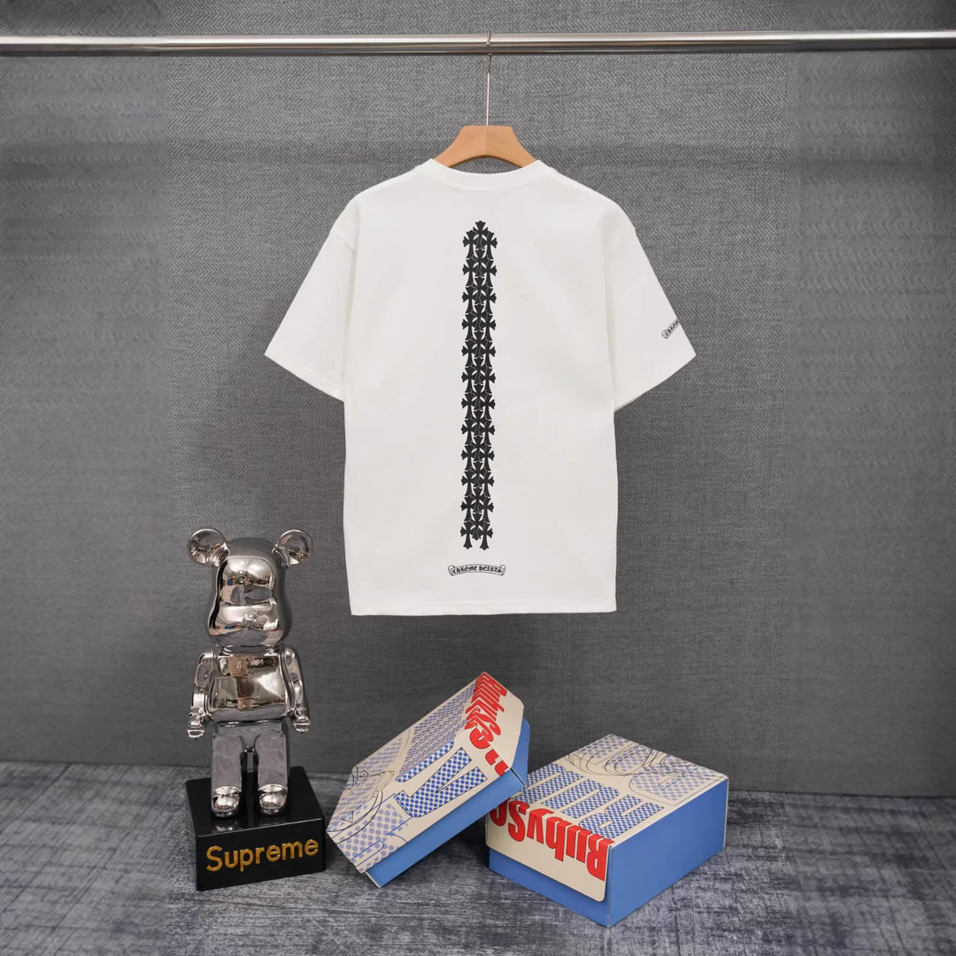 Chrome Hearts Summer Printed Short-Sleeve T-Shirt