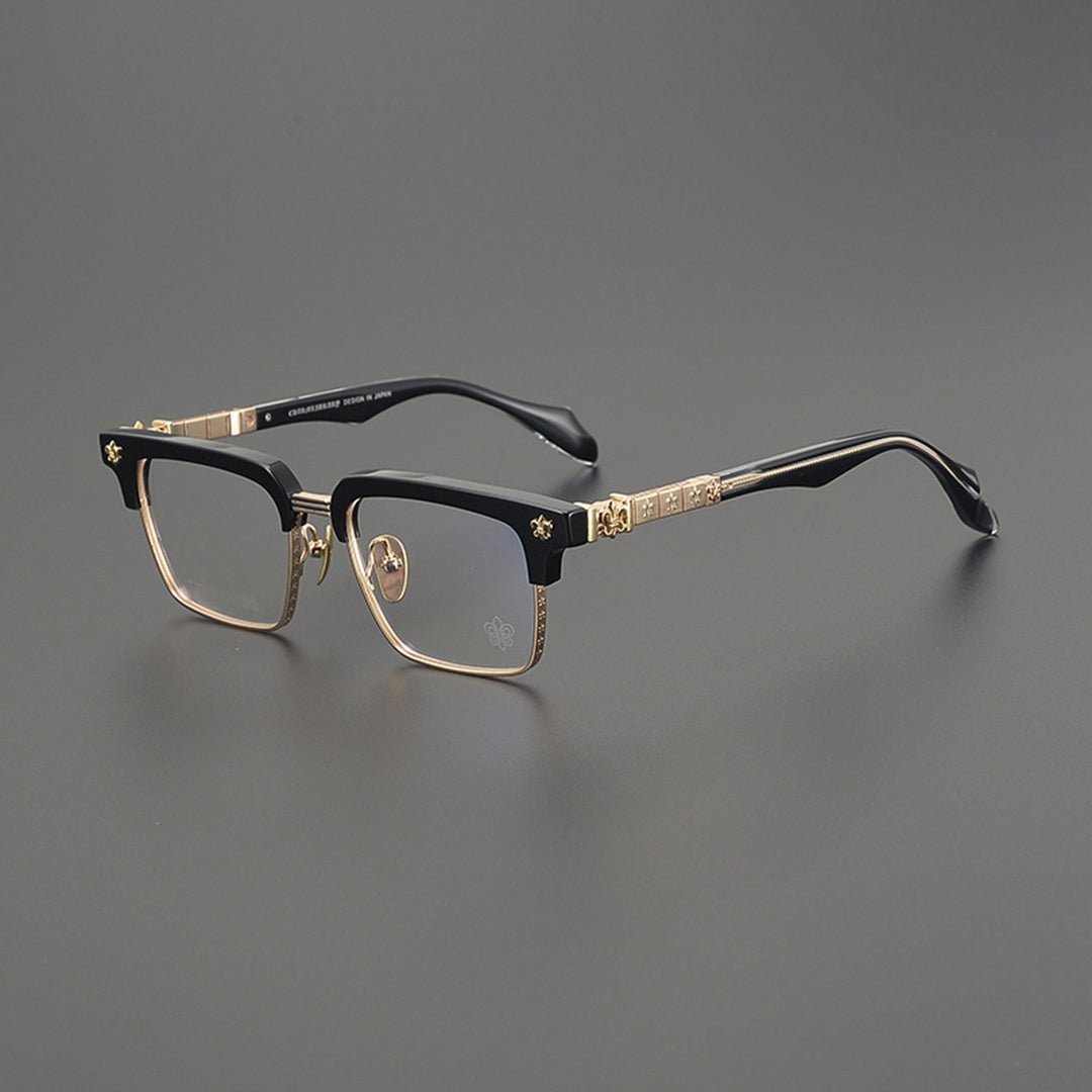 Chrome Hearts Business Browline Eyeglass Frames