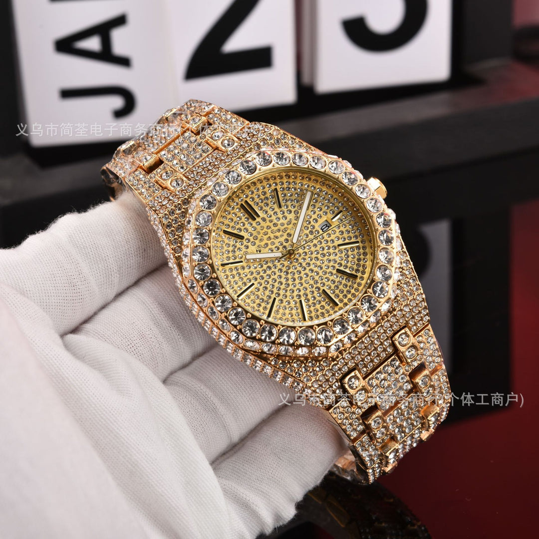 AP Full-Diamond Quartz Watch