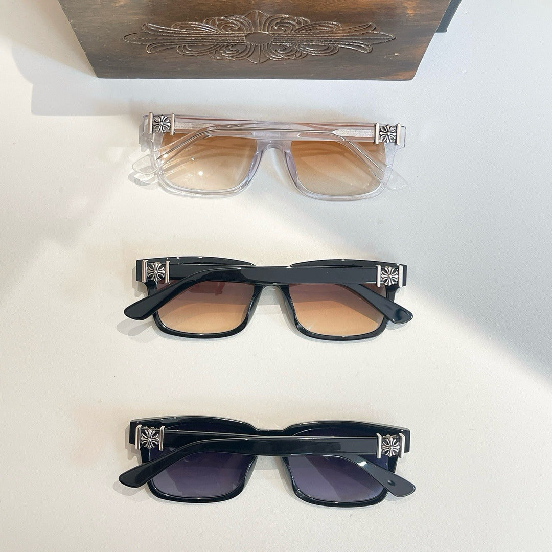 Chrome Hearts Square Frame Fashion Sunglasses