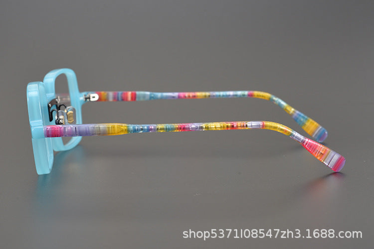 Retro Square Large Frame Glasses