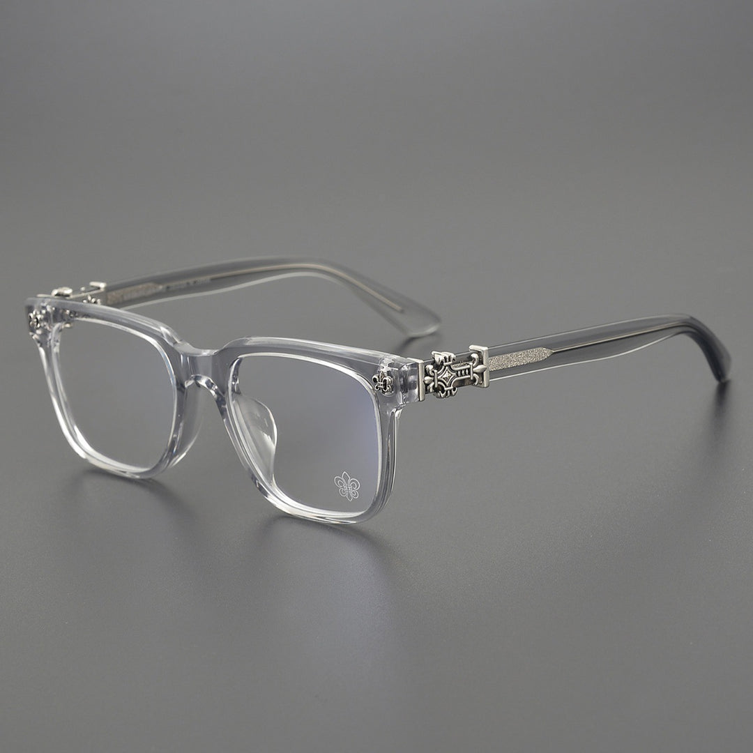 Chrome Hearts Large Square-Frame Acetate Glasses