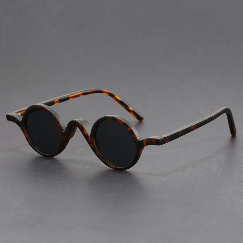 Punk Retro Small Round Sunglasses