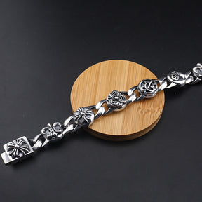 chrome hearts cross anchor love bracelet