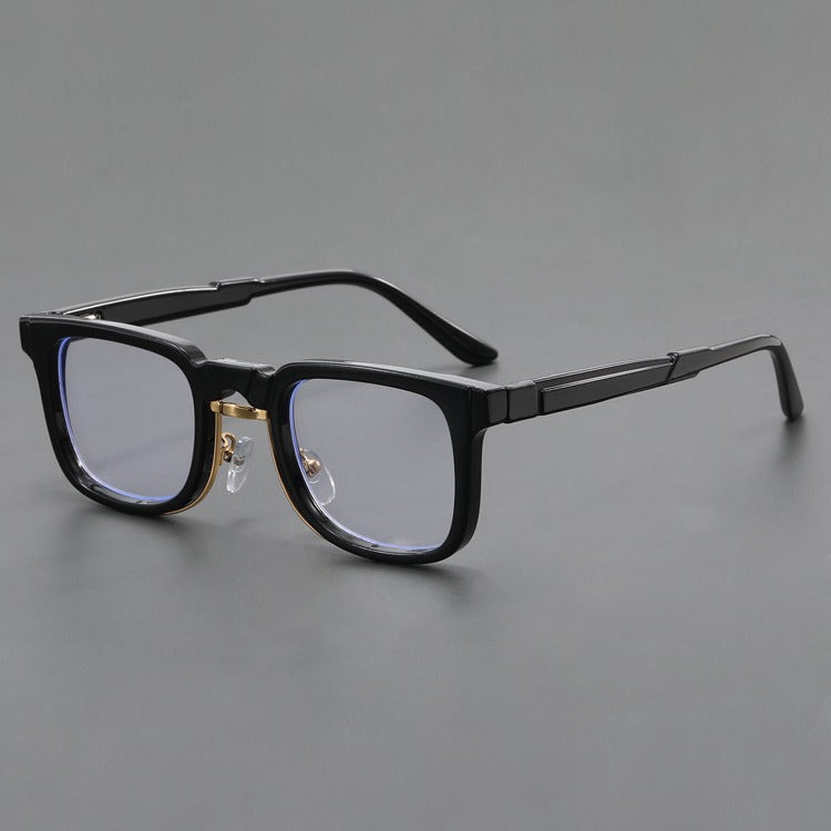 Modern square large-face polarized glasses
