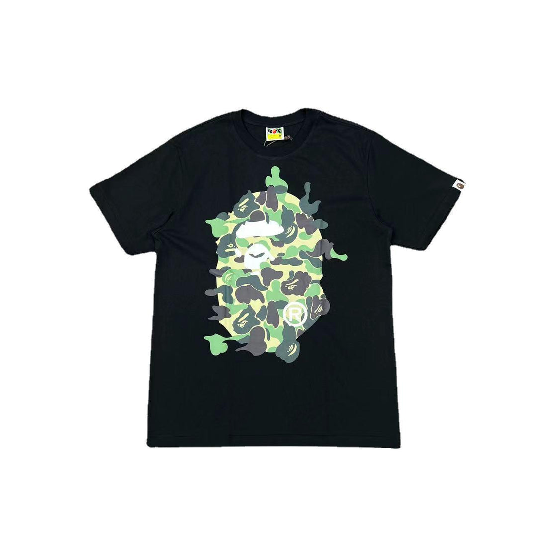 BAPE Ape print cartoon short-sleeved T-shirt