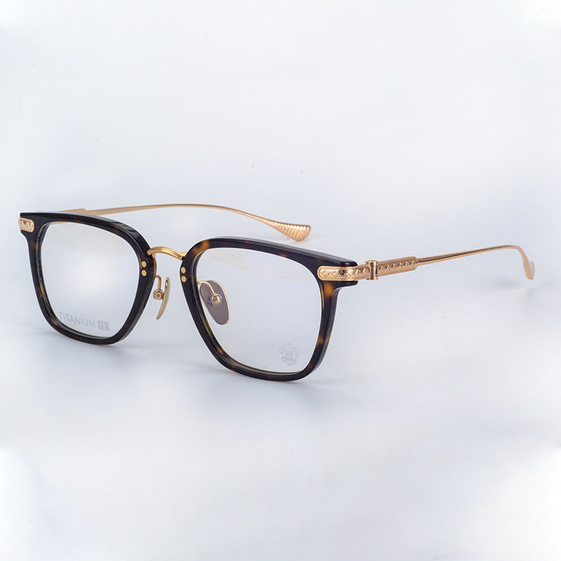 Chrome Hearts Premium Distinctive Full-Rim Eyeglasses