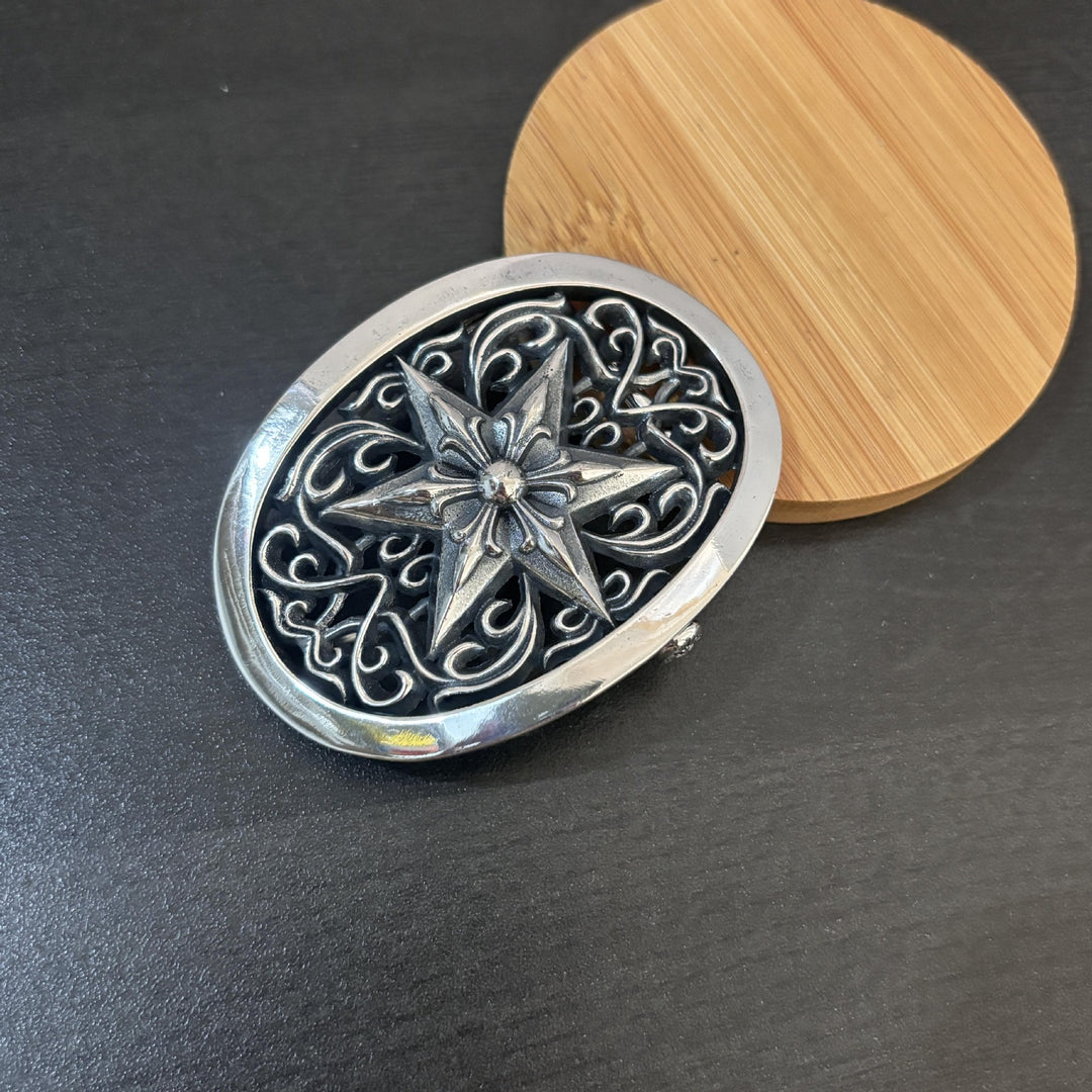 Chrome Hearts Men's Retro Cross Belt Buckle Accessories