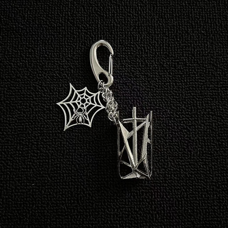 Creative Lighter Case Punk Y2K Street Keychain