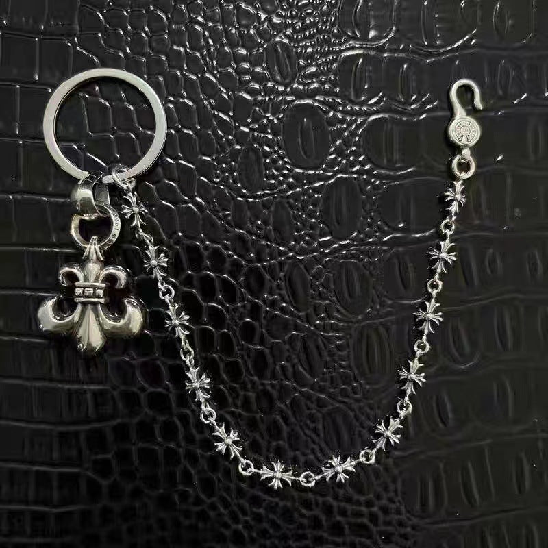 chrome hearts chain waist trouser chain bag chain Key chain chrome hearts dagger