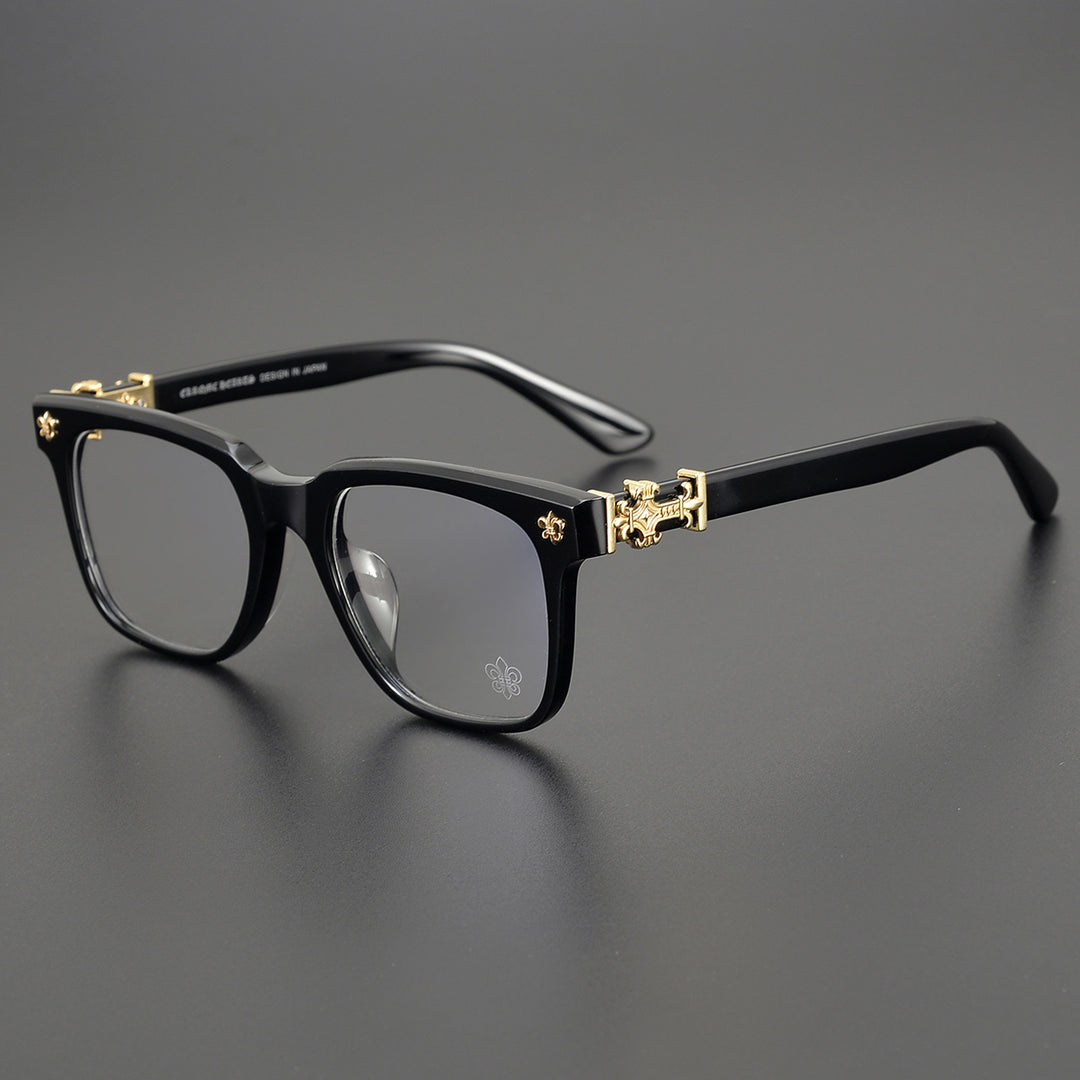 Chrome Hearts Large Square-Frame Acetate Glasses