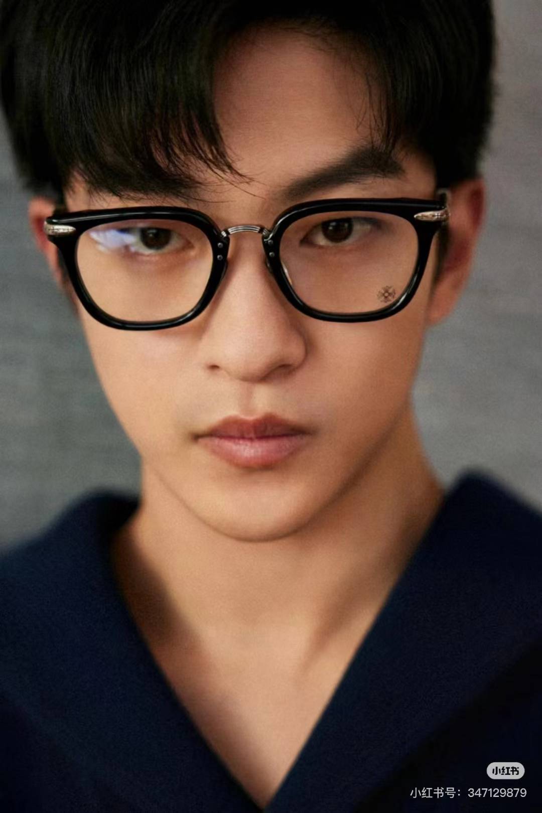 Chrome Hearts glasses with striped two toned temple arms