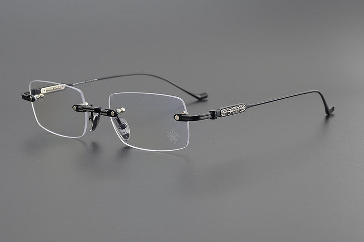 Chrome Hearts Engraved Rimless Frames