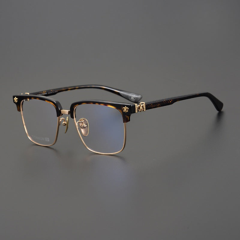 Chrome Hearts hand crafted artistic pure titanium glasses