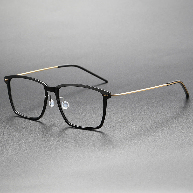 Slimming nylon frames pure titanium glasses