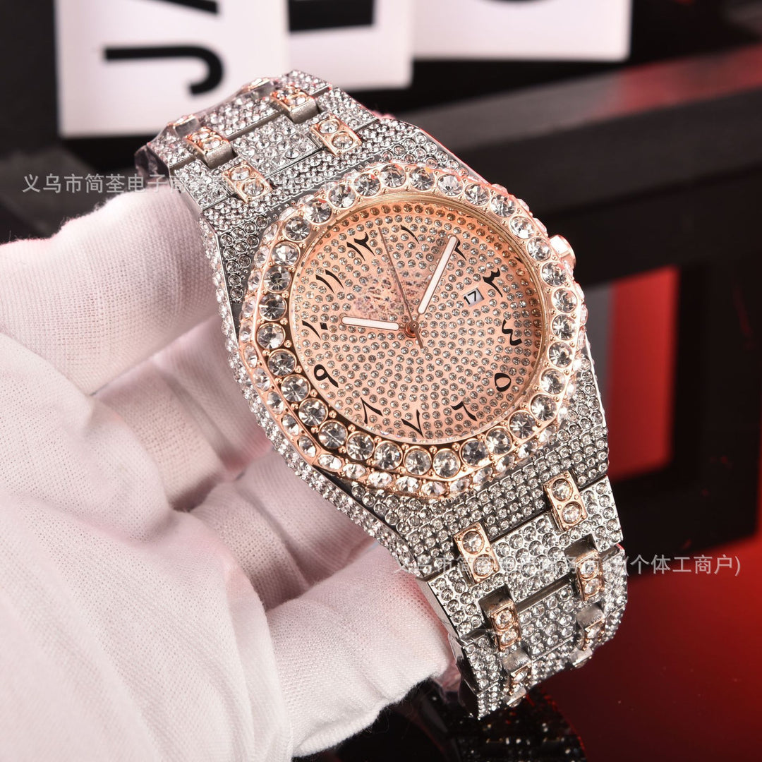AP Full-Diamond Quartz Watch