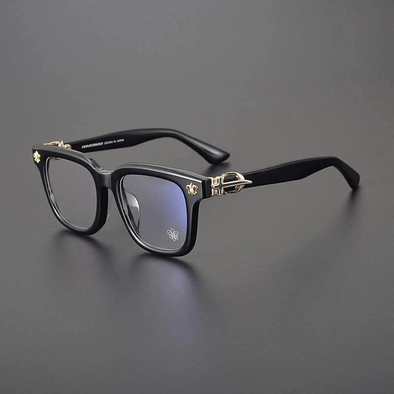 Chrome Hearts large frame clear lens glasses