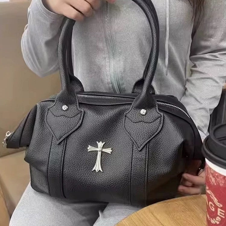 Chrome Hearts Large Capacity PU Underarm Bag