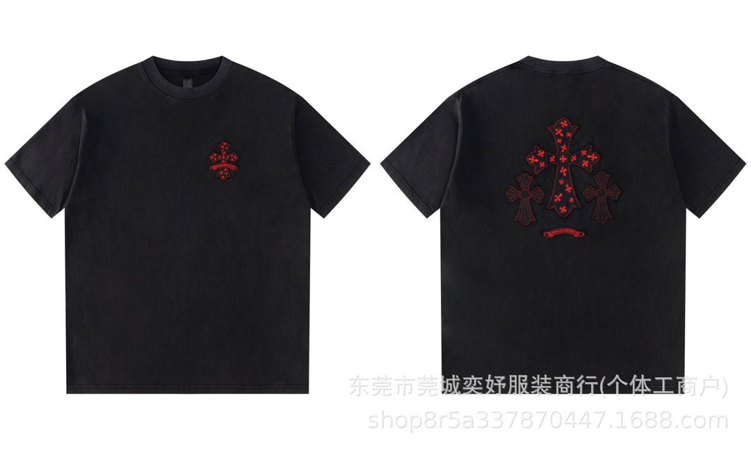 Chrome Hearts Sanskrit Print Short-Sleeve T-Shirt