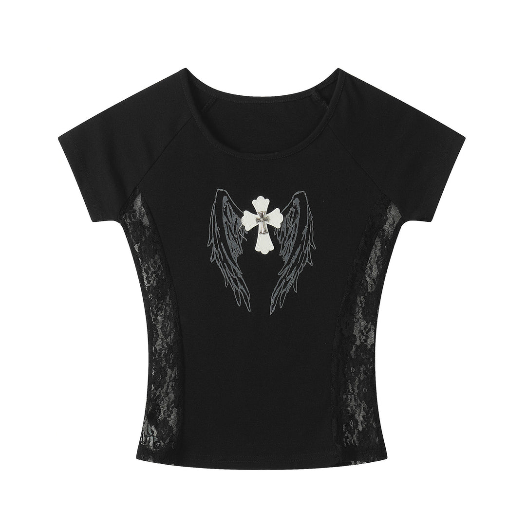 Chrome Hearts Solid Color Slim Fit Short-Sleeve T-Shirt
