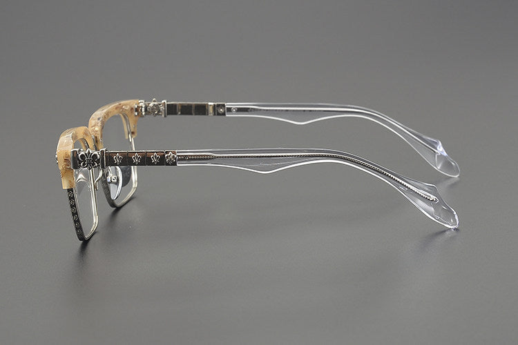 Chrome Hearts Style Hand-Carved Eyewear