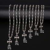 chrome hearts personalized necklace 50-75cm