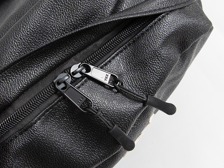 Chrome Hearts Cross Large Capacity PU Leather Backpack