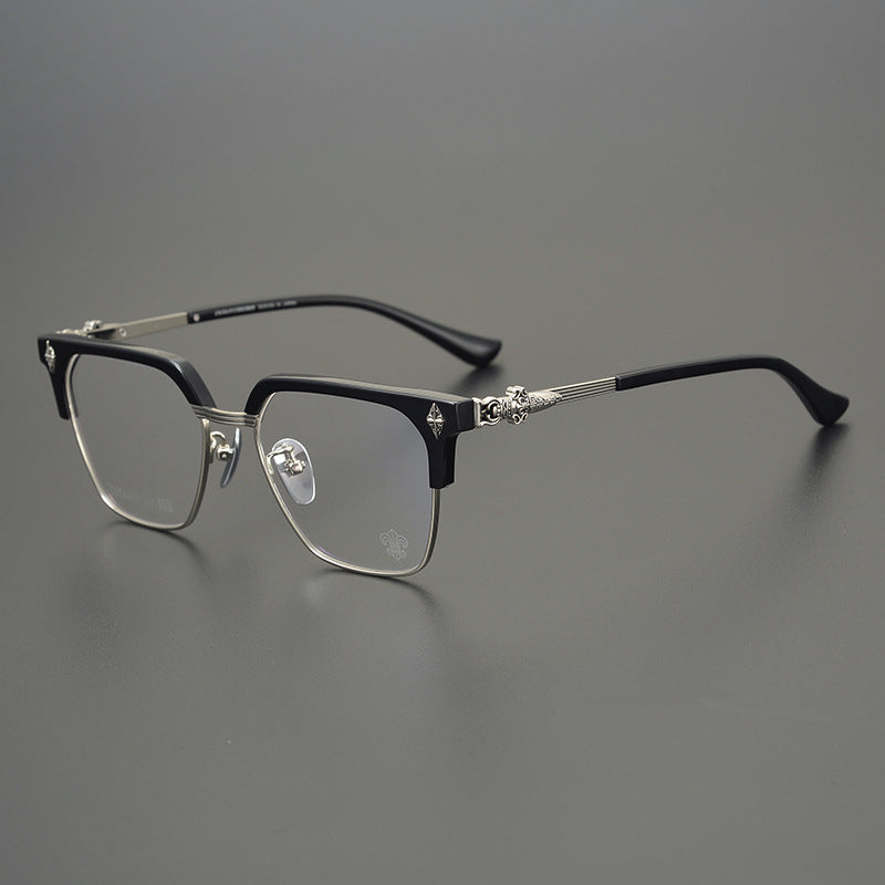 Chrome Hearts Dagger Cross Full Rim Glasses