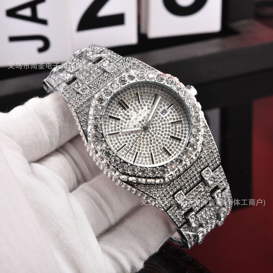 AP Full-Diamond Quartz Watch