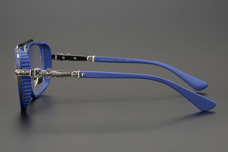 Chrome Hearts Double-Bridge Eyewear with Premium Engraving